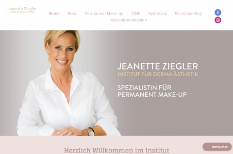 Mikrodermabrasion und Permanent Make-up in Berlin: Jeanette Ziegler in Berlin