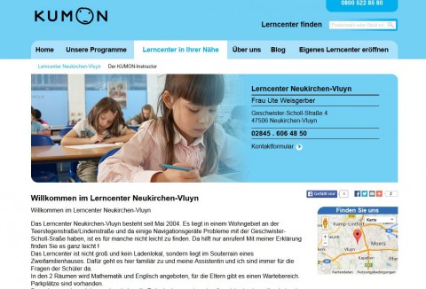 Lerncenter Kumon in Neukirchen-Vluyn in Neukirchen-Vluyn