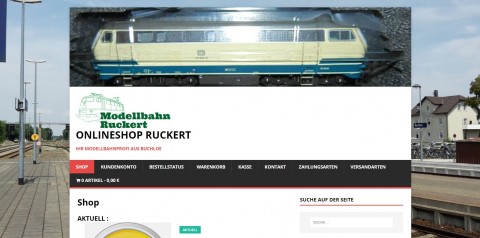 Eisenbahn-Modelle aller Art in Ihrem Onlineshop Ruckert  in Buchloe