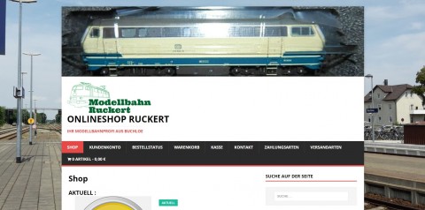 Eisenbahn-Modelle aller Art in Ihrem Onlineshop Ruckert  in Buchloe