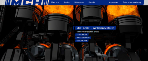 Ihre Motorexperten in Blankenfelde – MCH GmbH in Mahlow