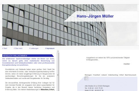 Sachverständigenbüro Hans-Jürgen Müller im Großraum München in Unterhaching