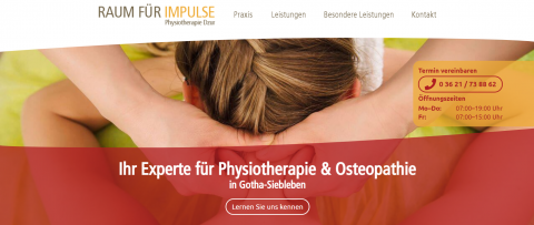 Physiotherapie in Gotha: Hier entspannen Sie in Gotha
