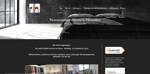 Ihr professioneller Raumausstatter in Essen – Herold & Henneken in Essen