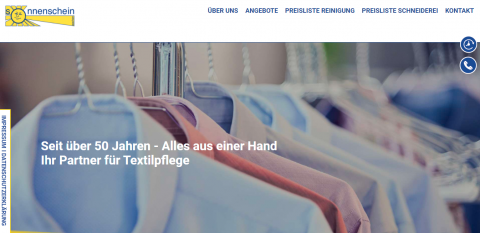 Ihr zuverlässiger Partner für Textilpflege – Reinigung Sonnenschein aus Aachen   in Aachen