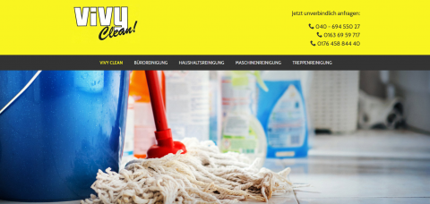 Ihre Unterhaltsreinigung in Hamburg: Vivy Clean in Hamburg