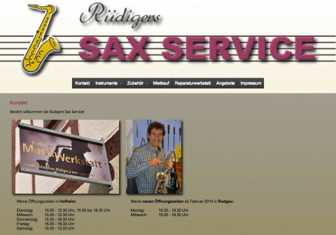 Rüdigers Sax Service, Musikwerkstatt in Hofheim am Taunus in Hofheim am Taunus