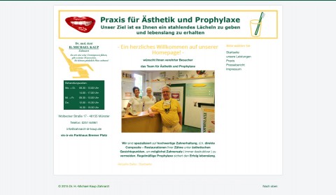 Zahnerhalt in der Praxis für Ästhetik und Prophylaxe in Münster in Münster