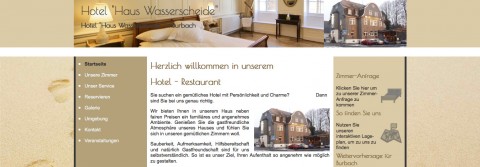 Hotel „Haus Wasserscheide“ in Burbach in Burbach