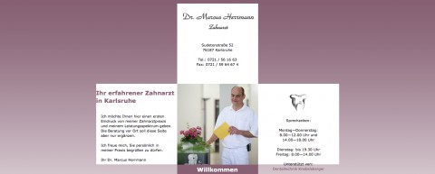 Professionelle Zahnreinigung in Karlsruhe: Zahnarzt Dr. Marcus Herrmann in Karlsruhe