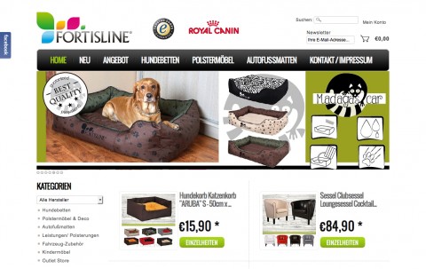 Hundebetten im Onlineshop: FORTIS aus Hoyerswerda in Hoyerswerda 