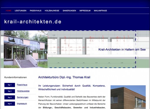 Architekturbüro Krail in Haltern: Diplom-Ingenieur Thomas Krail  in Haltern am See