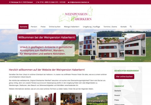 Weinpension Haberkern in Erlenbach in Erlenbach