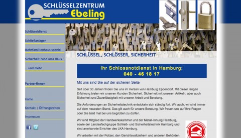 Zuverlässiger Schlüsseldienst in Hamburg: Schlüsselzentrum Ebeling  in Hamburg