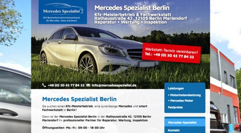 KFZ Meisterbetrieb und Fachwerkstatt in Berlin:  Hochwertige Reparatur für Mercedes und Smart in Berlin Mariendorf