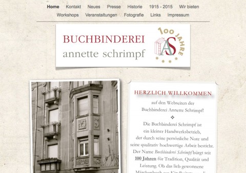 Buchbinderei Annette Schrimpf in Mannheim  in Mannheim