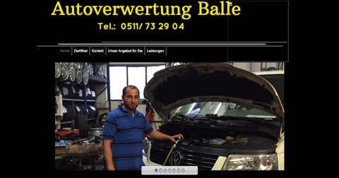 Gut erhaltene Ersatzteile wiederverwenden: Autoverwertung Balle in Langenhagen in Langenhagen