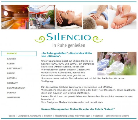 Saunahaus Silencio in Freiburg-Munzingen in Freiburg-Munzingen