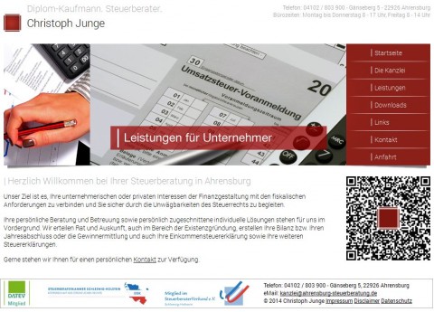 Steuerberatung Christoph Junge in Ahrensburg in Ahrensburg 