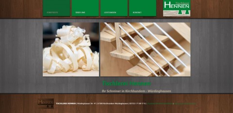 Tischlerei Hennen in Kirchhundem: Ihr Partner für Holzarbeiten in Kirchhundem - Würdinghausen