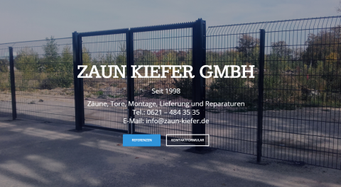 Mit dem richtigen Partner das passende Schiebetor – Zaun Kiefer GmbH bei Mannheim  in Edingen-Neckarhausen