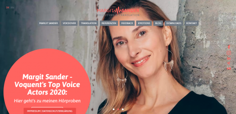 Margit Sander: Facettenreiche Sprecherin für kreative Rollenarbeit in Hamburg