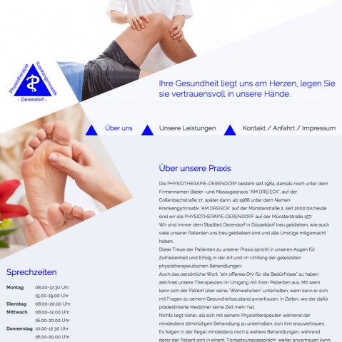 Physiotherapie in Düsseldorf: Physiotherapie Derendorf Frau Stavinski in Düsseldorf