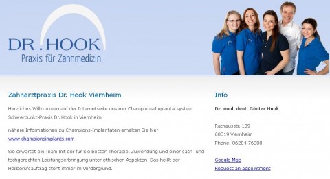 Zahnarztpraxis Dr. med. dent. Günter Hook in Viernheim in Viernheim