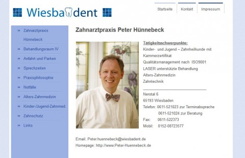 Zahnarztpraxis Peter Hünnebeck aus Wiesbaden in Wiesbaden