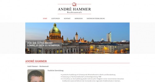 Firmenprofil von: André Hammer, Rechtsanwalt in Leipzig