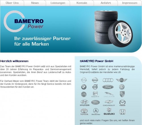 Firmenprofil von: BAMEYRO Power GmbH in München