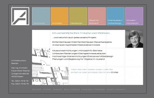 Firmenprofil von: Dipl.-Ing. Klaus-Dieter Bastian, Architekt in Essen