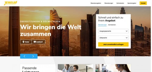 Firmenprofil von: World Contact Übersetzungsbüro GmbH – Ihr Experte in Gera für Übersetzungen