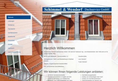 Firmenprofil von: Schimmel & Wendorf Dachservice GmbH – Berlins Dachservice Nr. 1