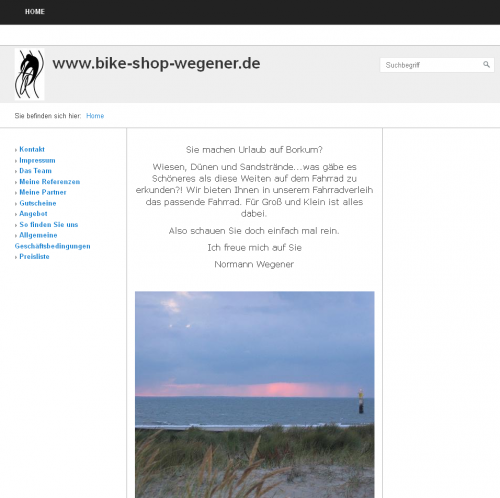 Firmenprofil von: Bike-Shop auf Borkum