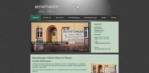 Firmenprofil von: Traditionelles Bestattungsinstitut in Plauen: Bestattungen Sabine Phenn