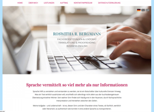 Firmenprofil von: Fachübersetzungen in der Region München: Roswitha R. Bergmann in Ottobrunn