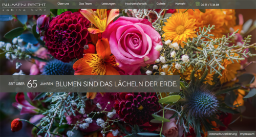 Firmenprofil von: Blumen Becht in Saarbrücken