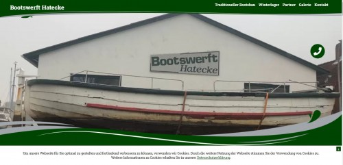 Firmenprofil von: Holzbootsbau in Freiburg-Elbe – Bootswerft Hatecke