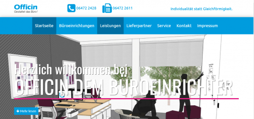Firmenprofil von: Officin im Kreis Limburg-Weilburg: Ihr Experte in Sachen Büroeinrichtung