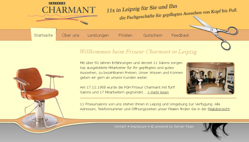 Firmenprofil von: Friseur Charmant GmbH in Leipzig