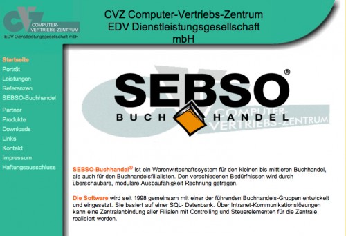 Firmenprofil von: CVZ Computer-Vertriebs-Zentrum EDV-Dienstleistungsgesellschaft mbH in Sebnitz