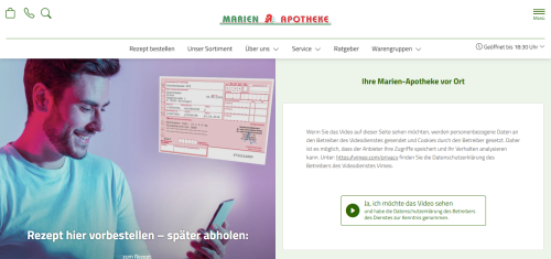 Firmenprofil von: Marien-Apotheke Gronau – Ihr zuverlässiger Gesundheitspartner vor Ort