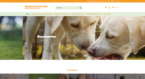 Firmenprofil von: Ausgewogenes Hundefutter und Futterergänzung im Ofmabesy Hunde Shop - verdauungsfördernd und eine Stärkung für das Immunsystem. Jetzt entdecken!