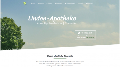 Firmenprofil von:  Linden-Apotheke – professionelle Beratung und umfassender Service in Chemnitz