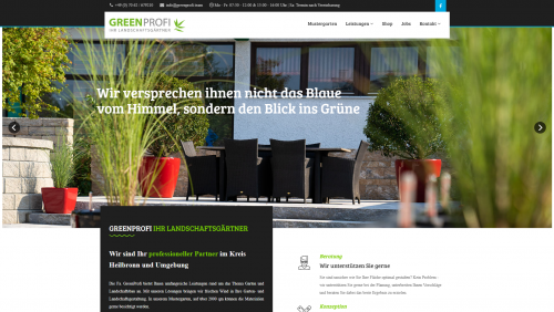 Firmenprofil von: Wir machen Ihren Garten in Ludwigsburg zum Wohlfühlort