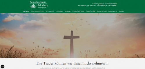 Firmenprofil von: Sterbevorsorge beim Bestattungshaus Oldenburg: Für einen würdevollen Abschied vorsorgen