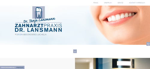 Firmenprofil von: Ihr vertrauenswürdiger Zahnarzt aus Rheine: Die Praxis von Dr. med. dent. Tanja Lansmann