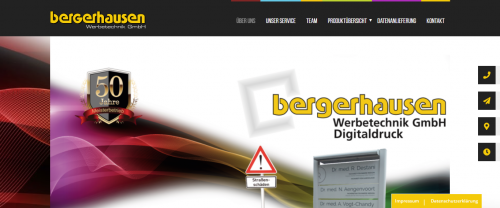 Firmenprofil von: Zeit, aufzufallen! Bergerhausen Werbetechnik GmbH