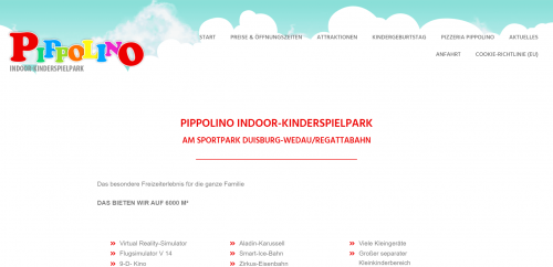 Firmenprofil von: Kindergeburtstage im Pippolino Indoorspielplatz in Duisburg:  Ein unvergessliches Erlebnis auf 6000 m²